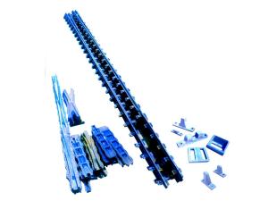 各種型號的高錳鋼岔芯、尖軌、整組道岔