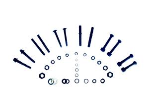螺旋道釘、螺紋道釘、方道釘、魚尾螺栓及螺母、平墊、彈墊